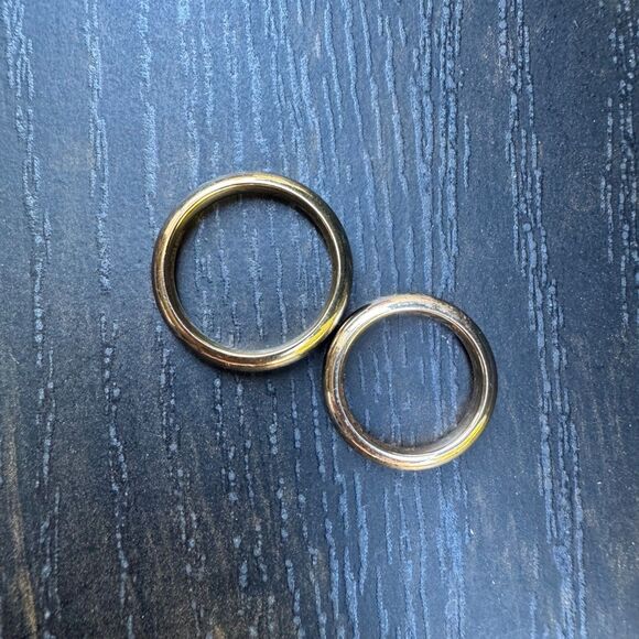 Milor Lot Bangle Bracelets Rope Chain Necklace Silver/ Gold Tone Stainless Steel - Picture 11 of 15